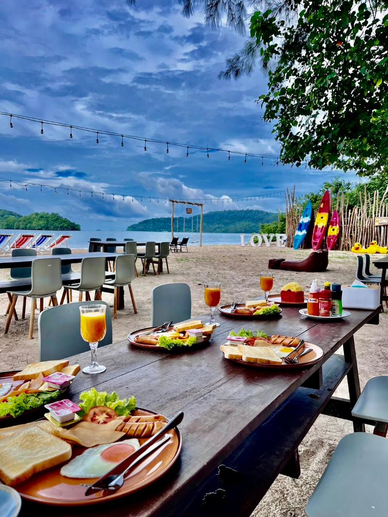 Long Beach Club Krabi - Restoran
