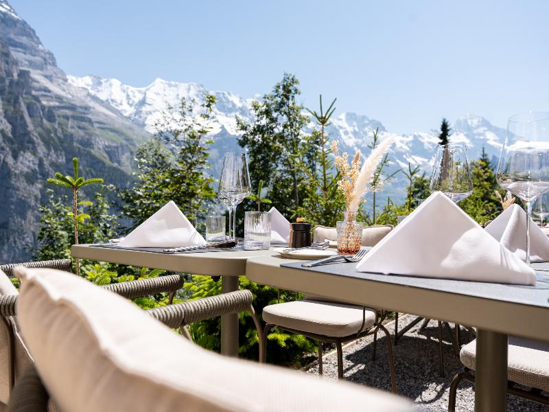Hotel Mürren Palace - Teras