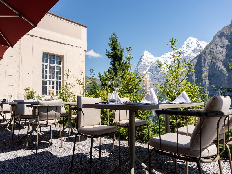 Hotel Mürren Palace - Teras
