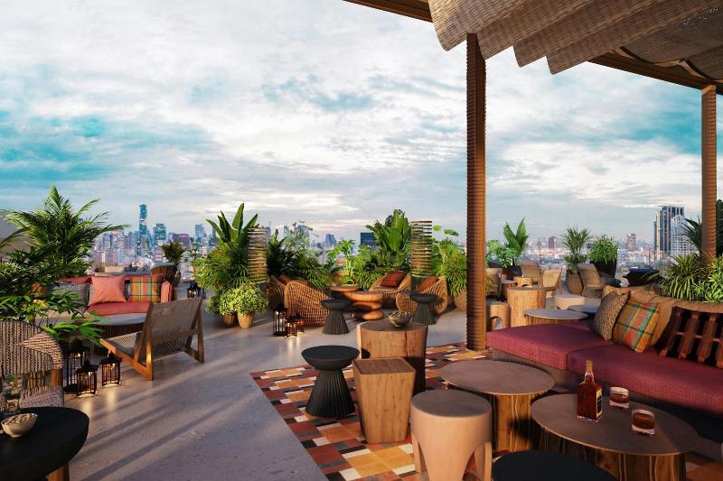 Moxy Bangkok Ratchaprasong - Teras