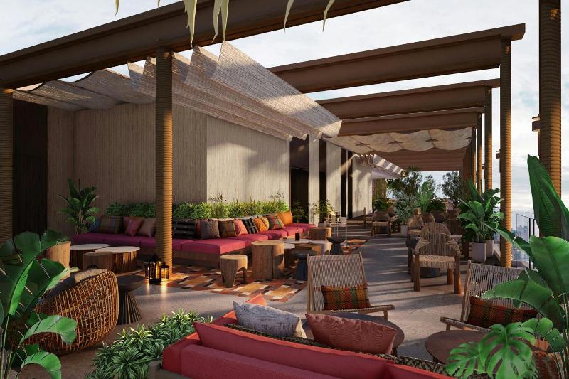 Moxy Bangkok Ratchaprasong - Teras