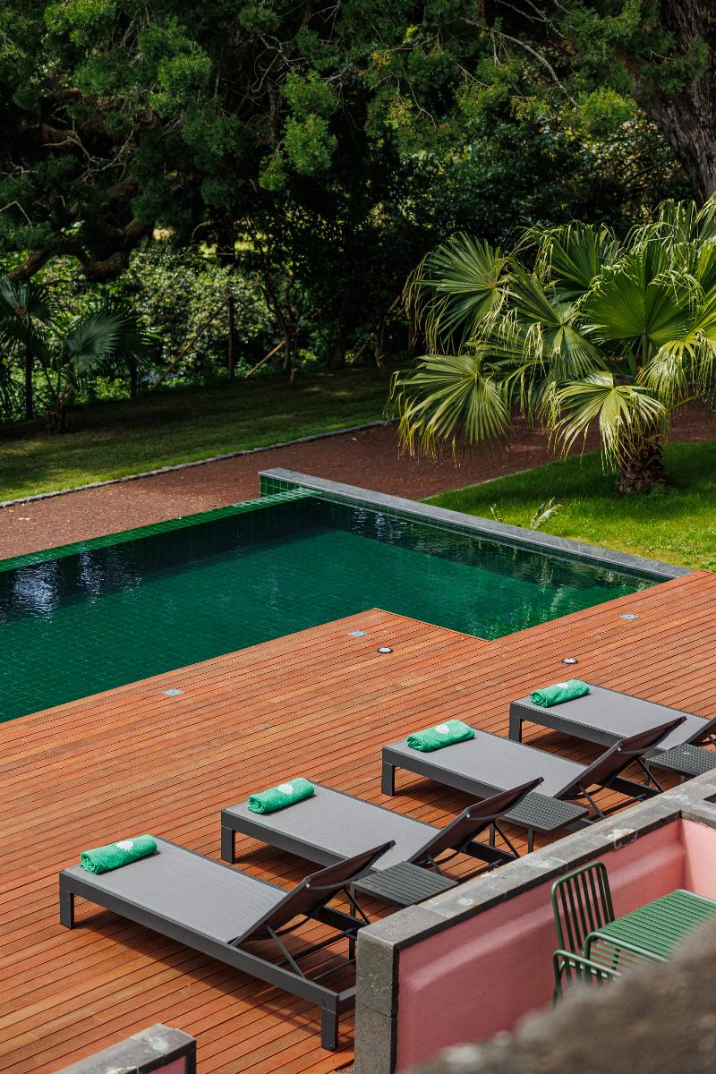 Solar Dos Cantos Botanic House And Garden - Havuz