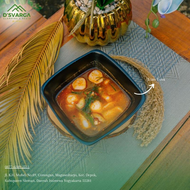 D'svarga Glamping & Resto - Restoran