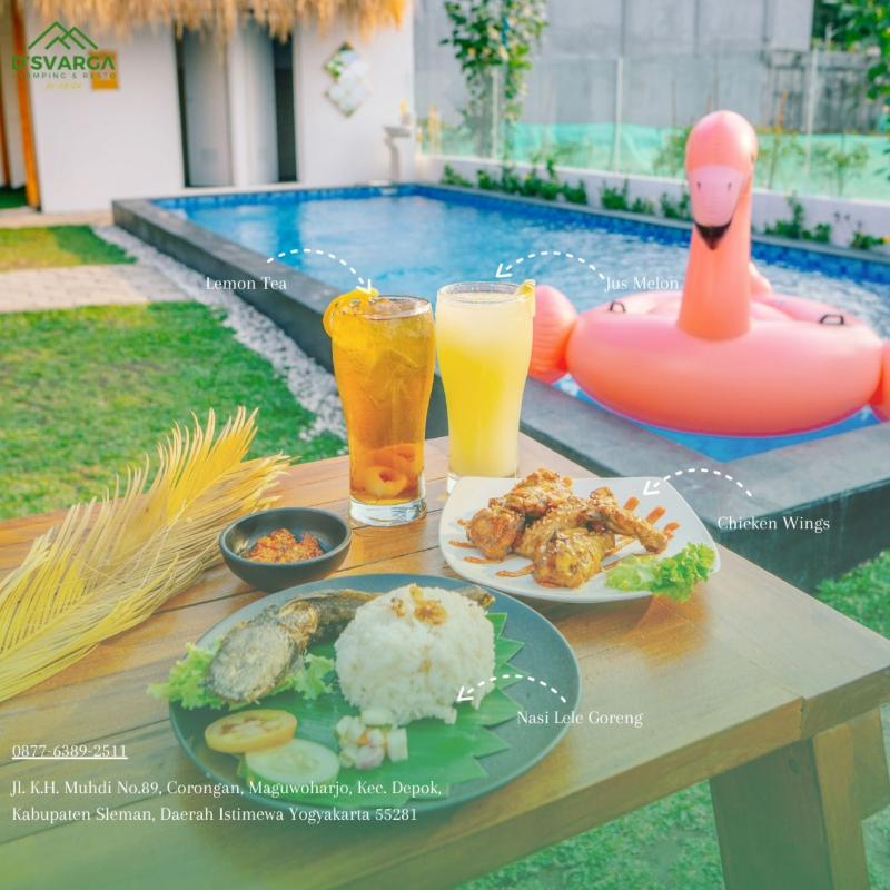 D'svarga Glamping & Resto - Restoran