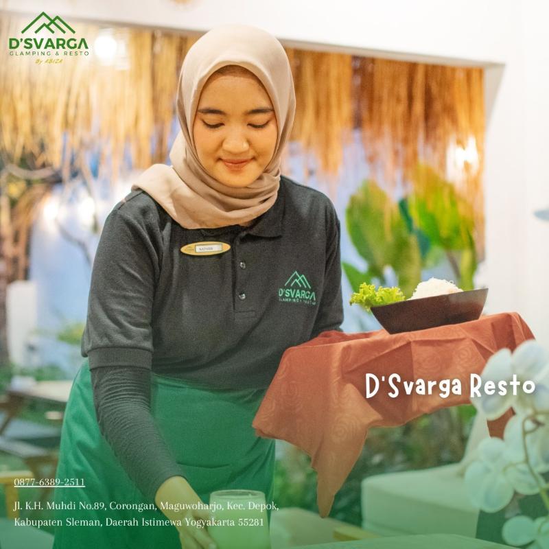 D'svarga Glamping & Resto - Restoran