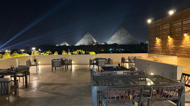 Pyramids Hotel - Teras