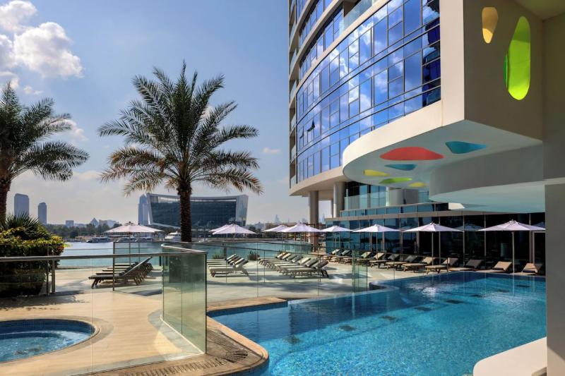 Hilton Dubai Creek Hotel & Residences - Havuz
