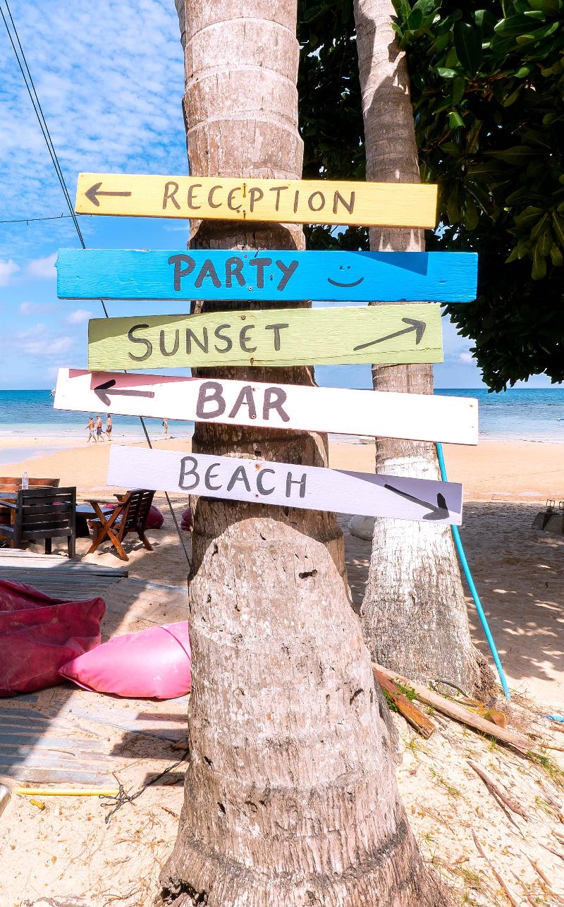 Slumber Party Hostel Koh Tao - Plaj