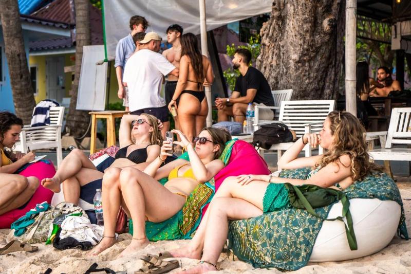 Slumber Party Hostel Koh Tao - Restoran