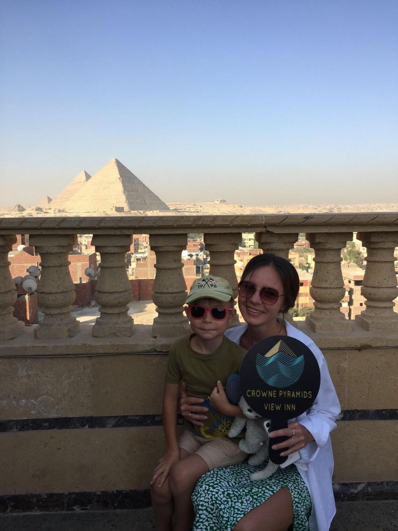 Crowne Pyramids Palace - Teras