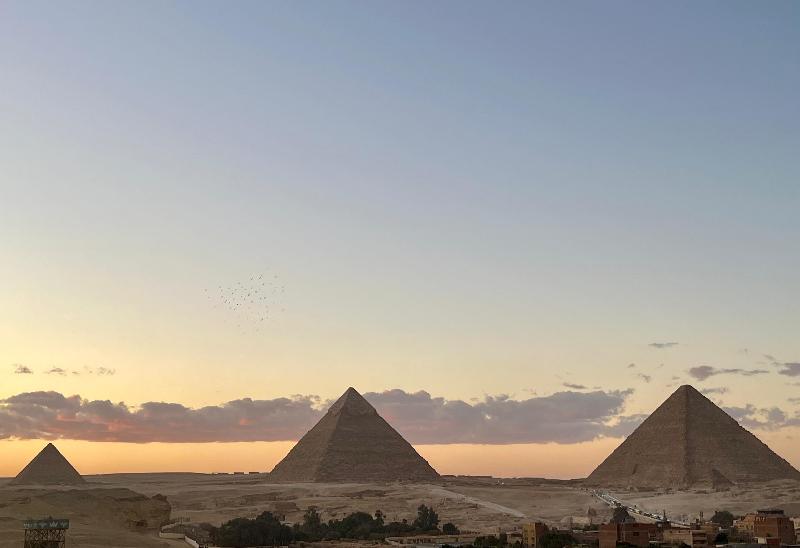 The Nomad Pyramids Boutique Hotel - Teras