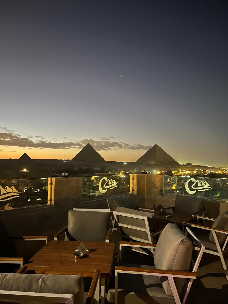 The Nomad Pyramids Boutique Hotel - Teras