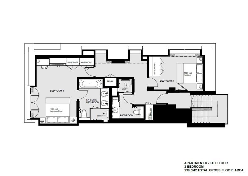 15 Basil Street Apartments - Oda