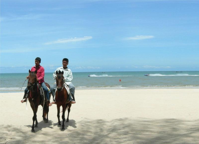 Long Beach Cha Am Hotel - Plaj