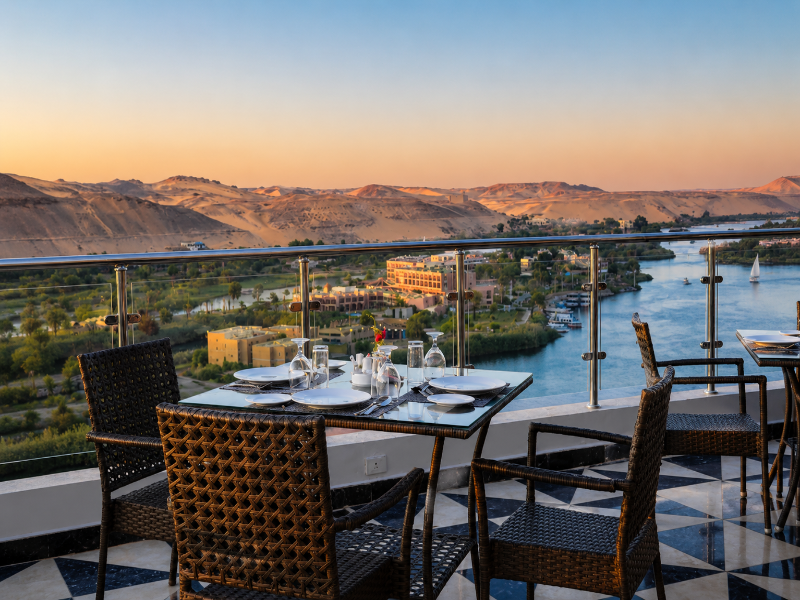 Blue Lotus Nile Suites - Restoran