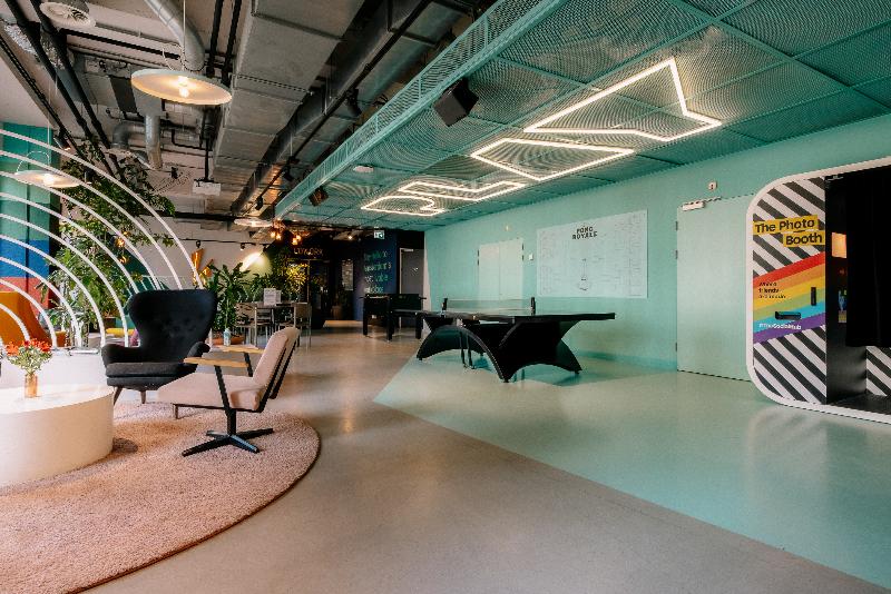 The Social Hub Amsterdam West 4 - Lobi