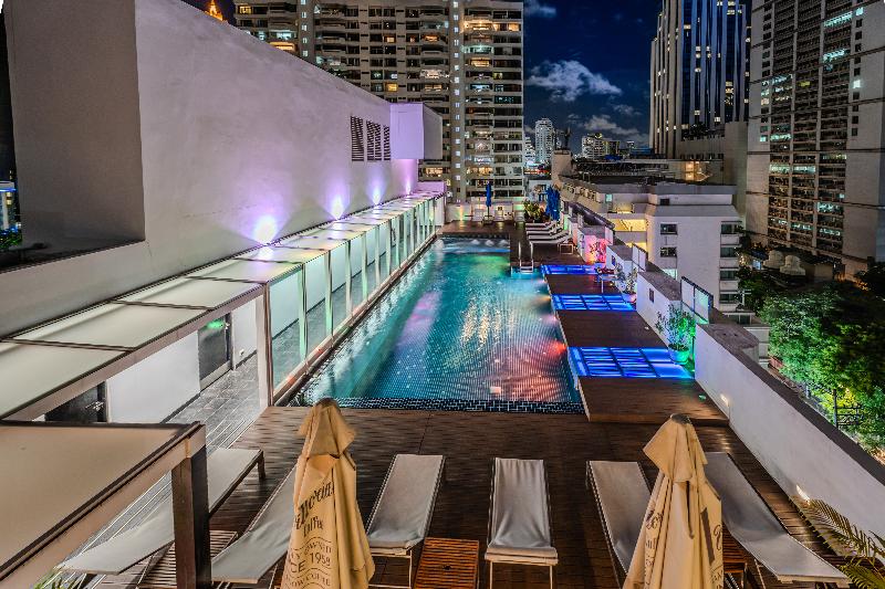 Night Hotel Bangkok - Asok Sukhumvit 15 - Havuz