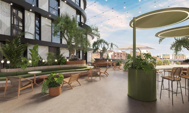 The Social Hub Rome - Teras