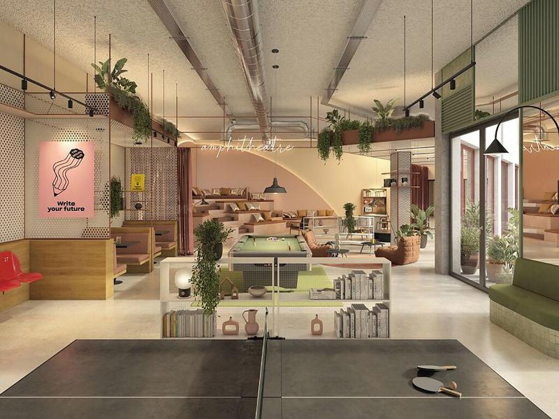 The Social Hub Porto - Lobi