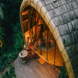 Hideout Eco Bamboo House Bali fotoÄŸrafÄ±