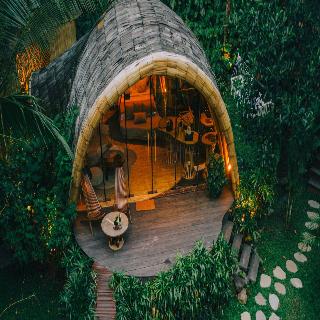 Hideout Eco Bamboo House Bali fotoÄŸrafÄ±