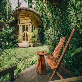 Hideout Eco Bamboo House Bali fotoÄŸrafÄ±
