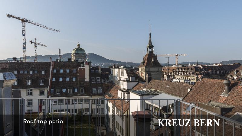 Kreuz Bern Modern City Hotel - Teras