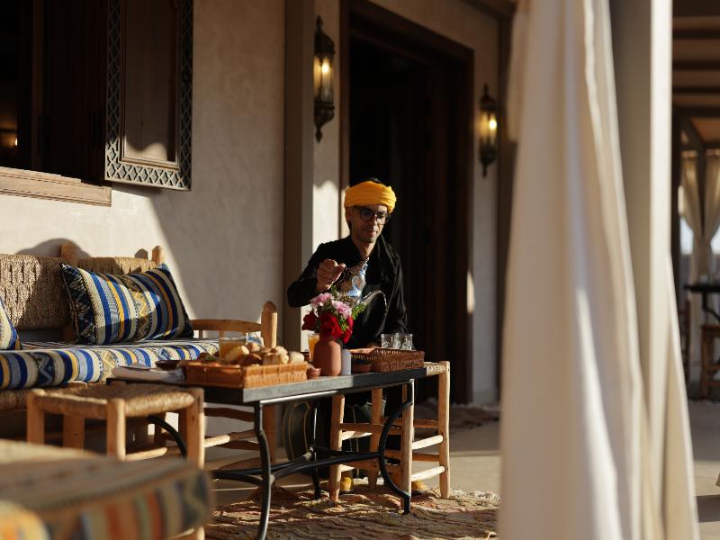 Palmeraie Oasis Camp - Teras