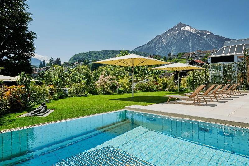 Hotel Eden Spiez - Havuz