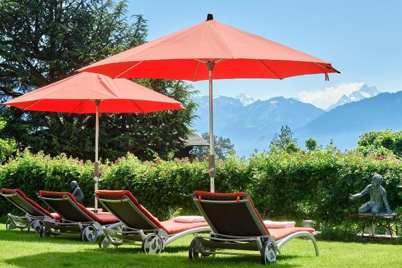 Hotel Eden Spiez - Teras