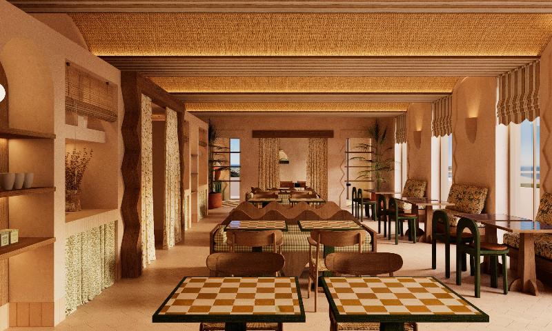 Amarello Hotel Praia Santo Andre, Tapestry - Restoran