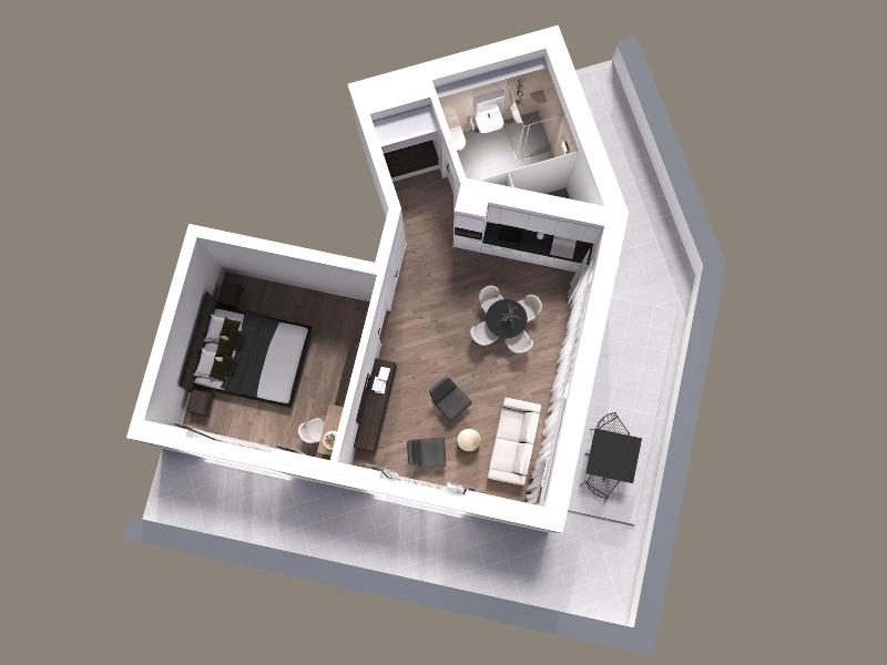 Mooi Apartments Grenchen - Oda