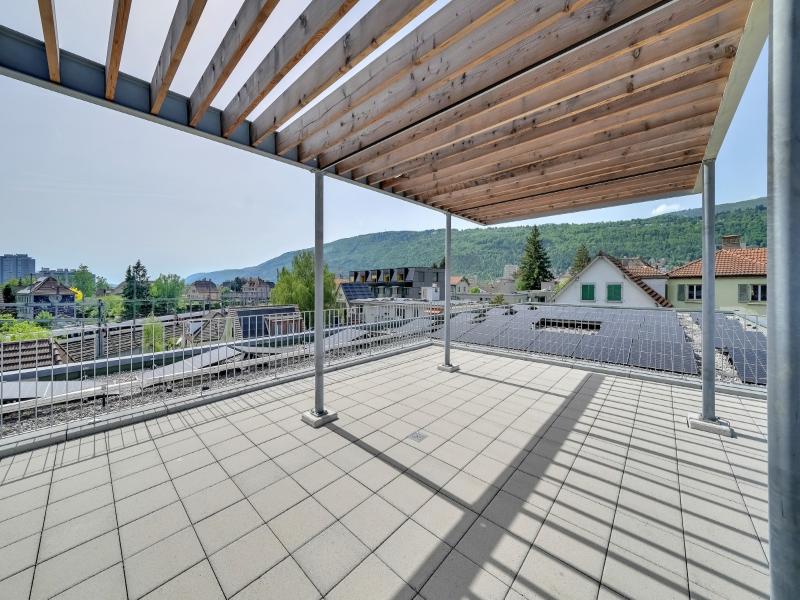 Mooi Apartments Biel - Teras