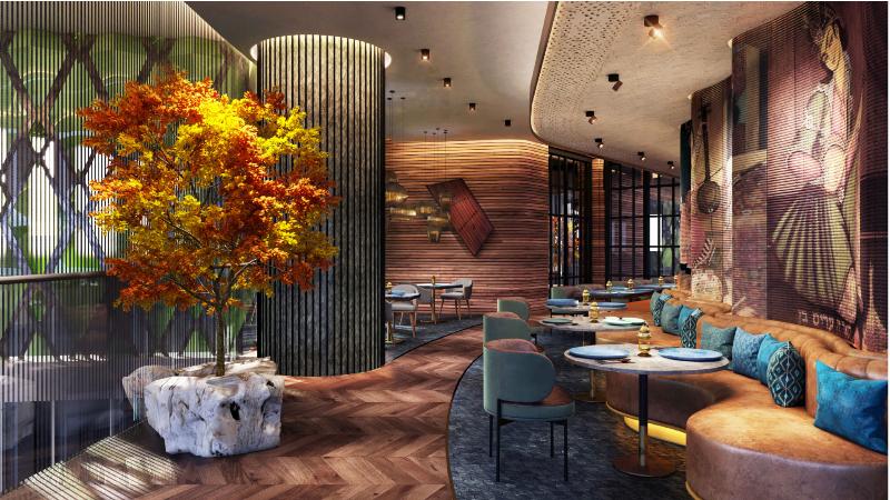 Swissotel Corniche Park Towers Doha - Restoran