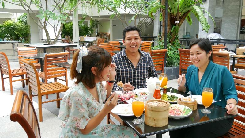Trang Hotel Bangkok - Teras