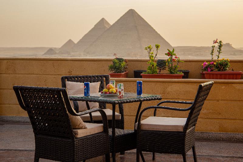 Gardenia Pyramids View Inn - Rooftop - Teras