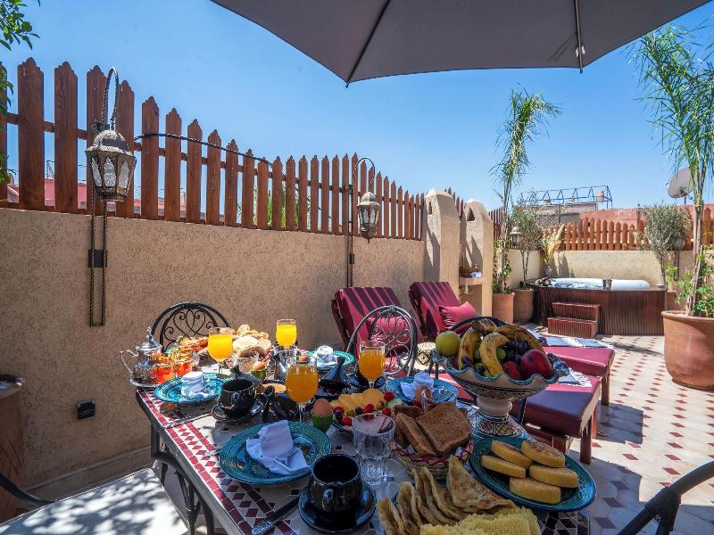 Riad Le Nid Du Fatima - Restoran