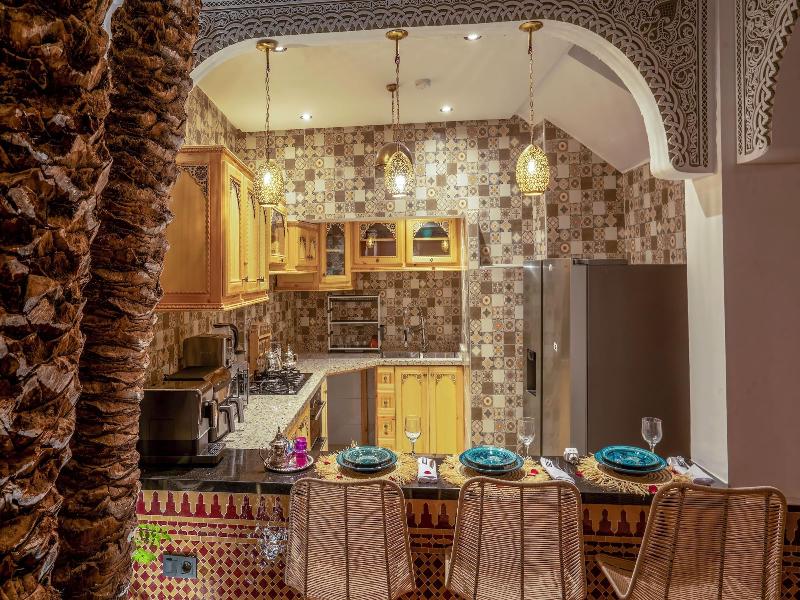 Riad Le Nid Du Fatima - Restoran