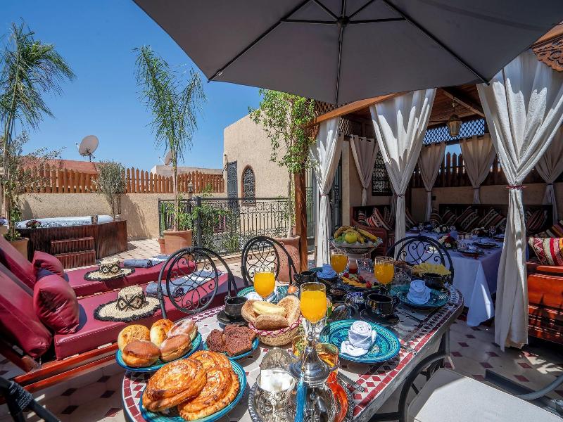 Riad Le Nid Du Fatima - Restoran