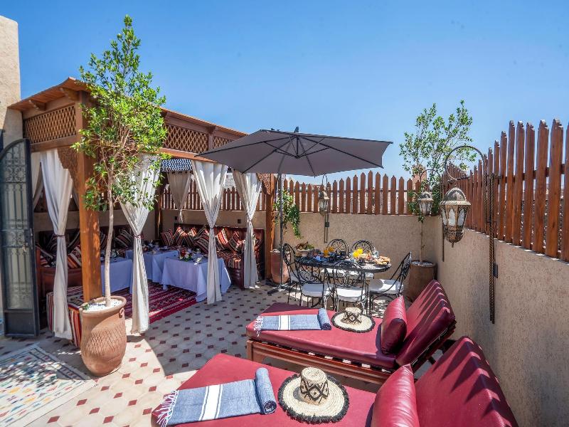 Riad Le Nid Du Fatima - Restoran