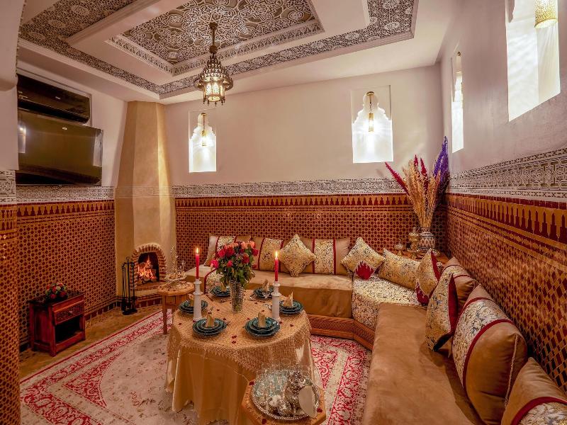 Riad Le Nid Du Fatima - Restoran