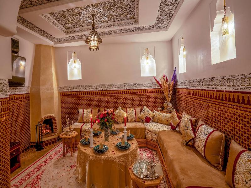 Riad Le Nid Du Fatima - Restoran
