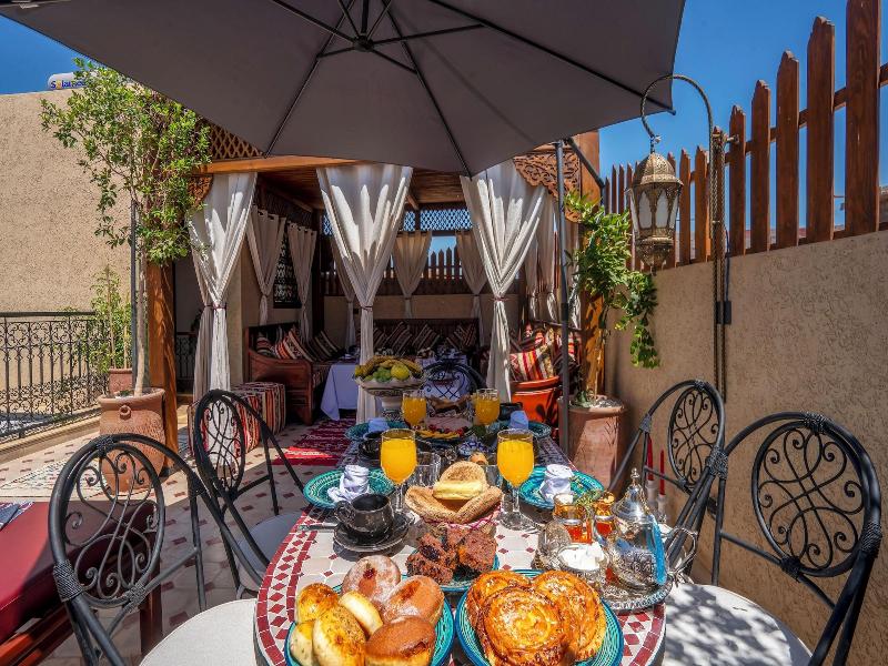 Riad Le Nid Du Fatima - Restoran