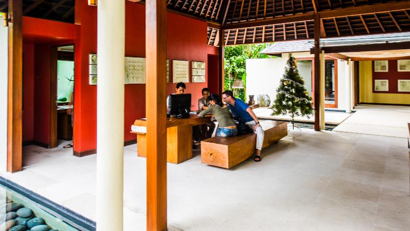 Qunci Villas Senggigi Lombok - Lobi