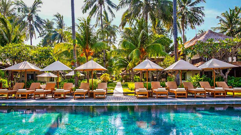 Qunci Villas Senggigi Lombok - Havuz