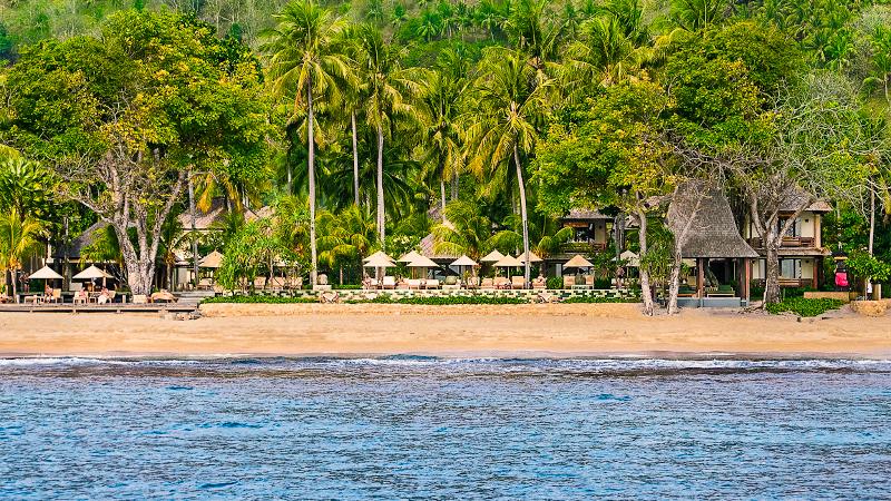 Qunci Villas Senggigi Lombok - Plaj