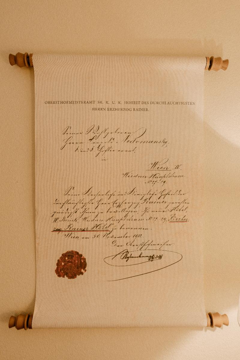Erzherzog Rainer - Oda