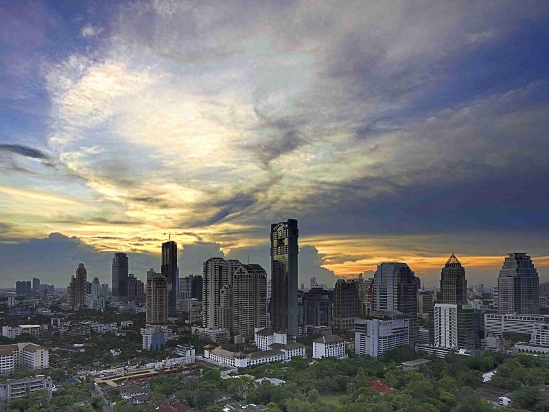 Hilton Bangkok Grande Asoke - Teras