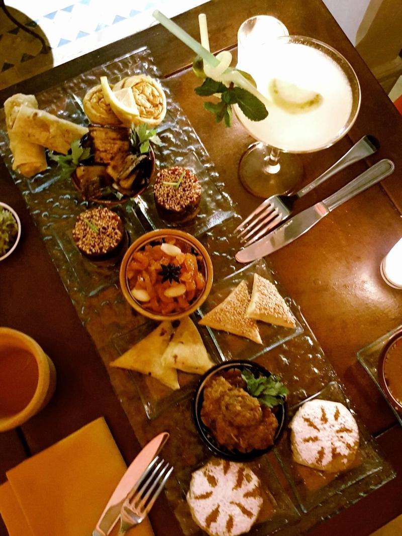 Riad Monceau - Restoran