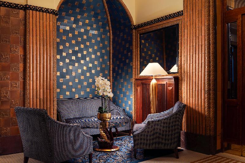 Art Deco Imperial Hotel Prague - Lobi